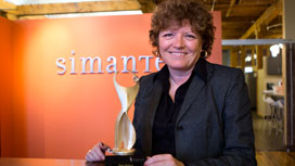Susie receives ATHENA Leadership award