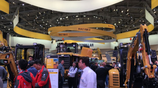 Cat at Bauma