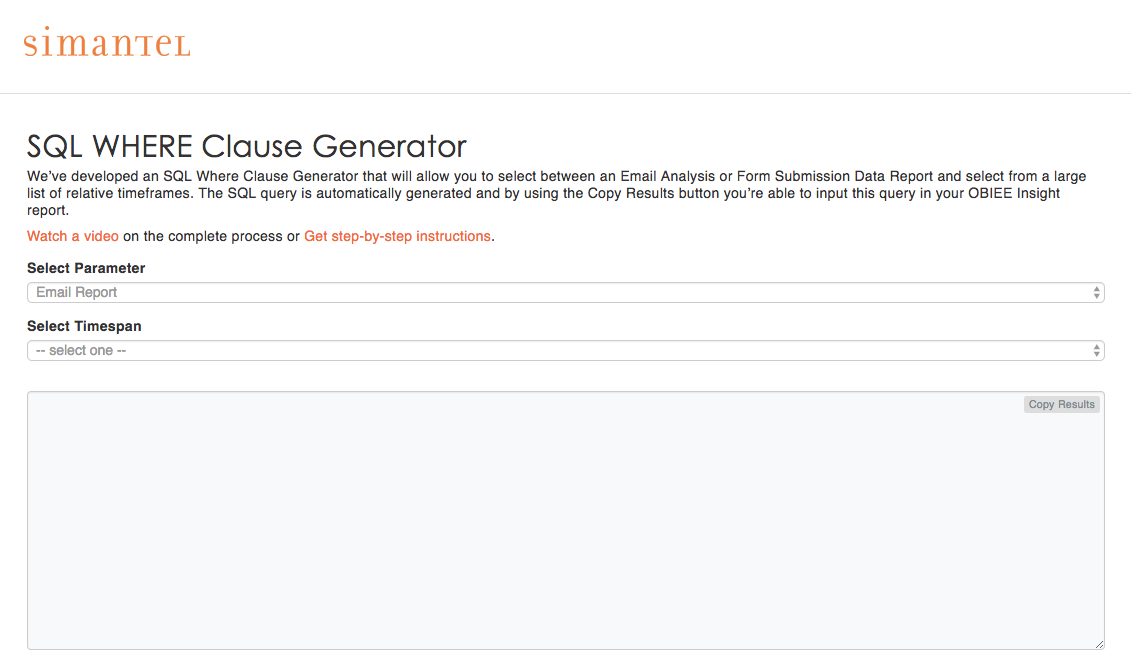 Eloqua_SQL_generator