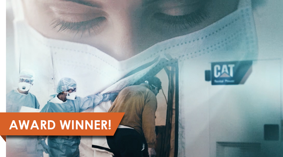 Caterpillar Covid Response Video-Award Winner