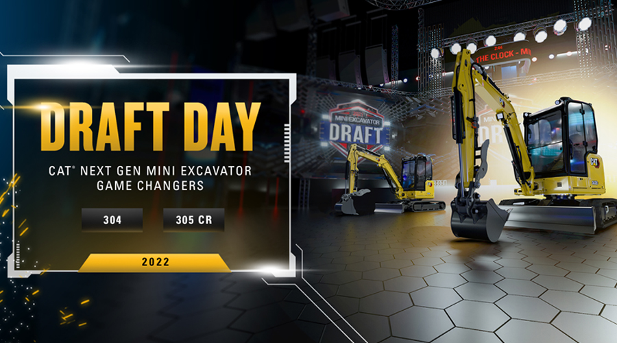 caterpillar draft day campaign