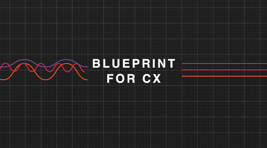 customer experience blueprint on grid