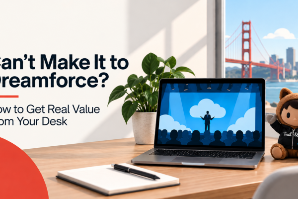Virtual Dreamforce event graphic